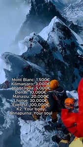 2.2K views · 970 reactions | How expensive is Climbing . . . #mountain #climbing #alpinist #alpinestyle #explore #adventure #trekking #skardu #fyp #reelit #pakistan #k2basecamp #fypシ | Explore K2 Pakistan | Facebook