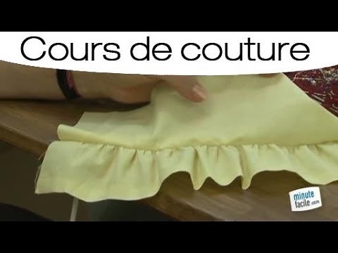 Apprendre à faire une fronce à la machine