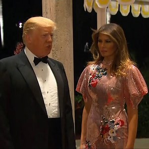 At a swanky New Year's Eve party at Mar-a-Lago, President Trump said 2018 would be fantastic. | USA TODAY Video | Facebook