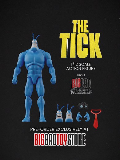 The Tick Action Figure - Pre-order Your Hero Today!