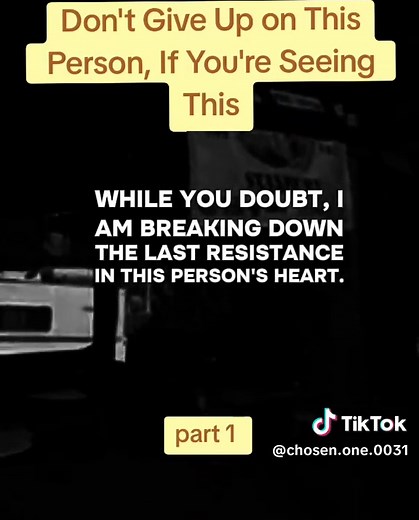 chosen one 0031 (@chosen.one.0031)’s video of part 1