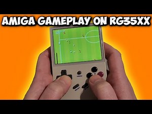 Testing Amiga games on the Anbernic RG35XX
