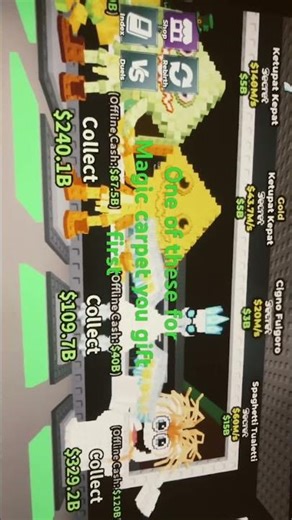 Trade for Magic carpet