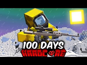 I Spent 100 Days in a Nuclear Winter Zombie Apocalypse in Minecraft...Here's What Happened