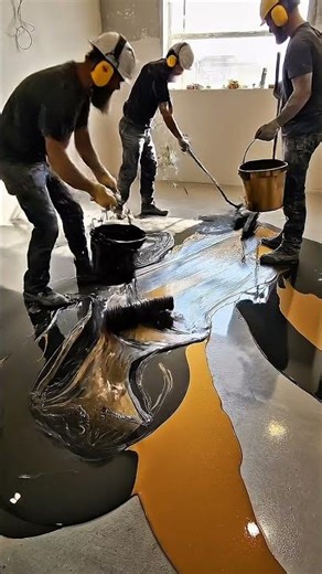 ✨ From bare concrete to PURE LUXURY! 🤩