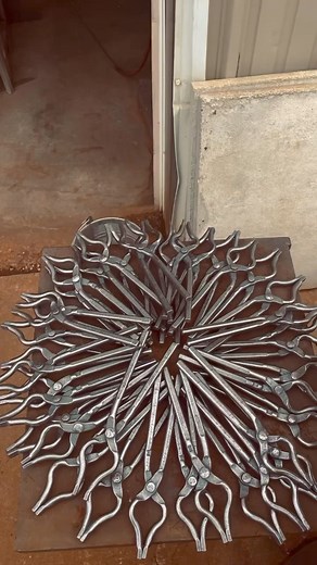 3.5K views · 77 reactions | Coupons!?!These tongs aren’t for forging.They are custom for a weld test center.In this case coupons are the the metal blanks welders practice on or submit for certification and testing ...#welder #weldernation #weldor #handmade #handforged #frontstepforge #blacksmithing #pliers #metalfabrication | Front Step Forge | Facebook