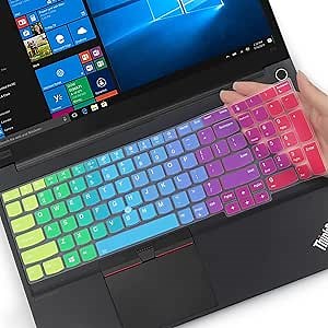 Keyboard Cover for 15.6" Lenovo ThinkPad E15 Gen 4/3/2, ThinkPad L15 Gen 2/1, ThinkPad T15 T15p T15g P15 P15s P15v Gen 3/2/1, ThinkPad E580 E590 E595 L580 L590 P52 P53 P72 P73 T570 T575 T580 T590 -RB