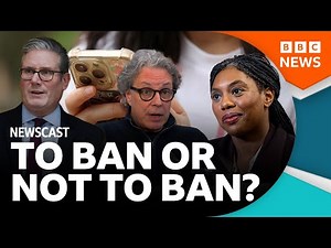 The under-16 social media ban debate | BBC Newscast