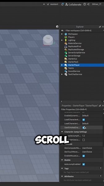 How to disable shift lock in Roblox studio tutorial #robloxstudio #robloxstudiotutorial #robloxstudiotutorials #robloxtutorial