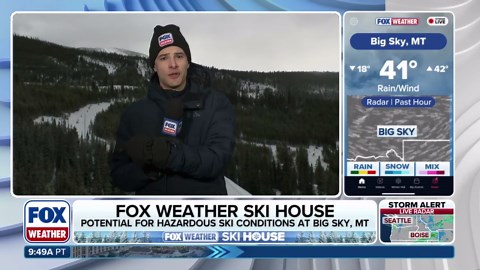 FOX Weather Ski House: FOX Weather meteorologists Ian Oliver and Bayne Froney take on the slopes at Big Sky, Montana