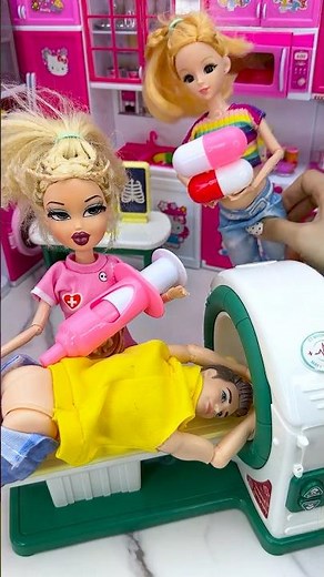 Satisfying With Unboxing Barbie X - Ray Toys, ASMR Video #shorts