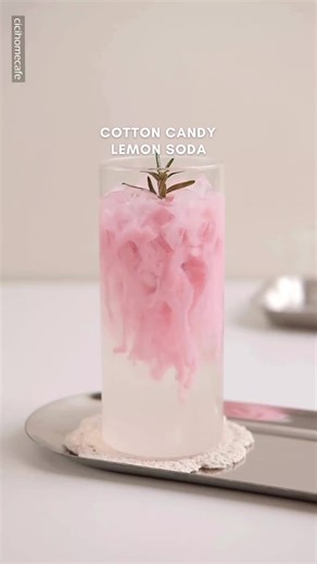 Refreshingly Sweet Cotton Candy Lemon Soda Recipe