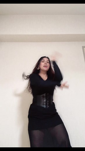 Black dress girl 🔥#foryou #fypシ゚ #fypシ゚viral🖤tiktok