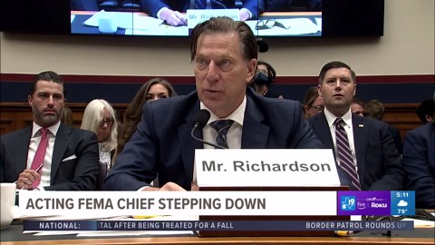 FEMA acting chief David Richardson resigns amid criticism over Texas flood response