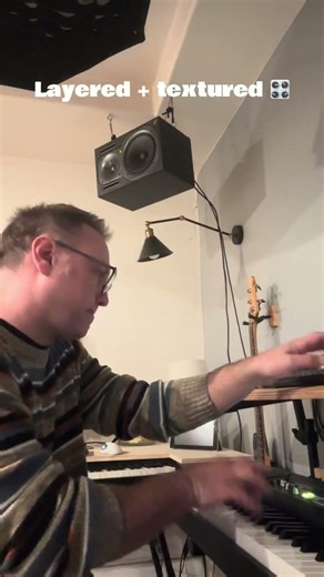 Layered and textured → minimal and moody 🎧