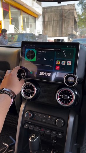 𝗛 & 𝗔 𝗔𝗨𝗧𝗢𝗭𝗢𝗡𝗘 on Instagram: "Diamond 2k Stereo Installation on Thar 📌 Available for All Running Cars 📌 Top Spec Config with Fluid Display 📌 RR style Dual Rotating Knob 📌 Wireless Carplay & Android Auto All India Shipping DM for Orders #rrstereo #diamond2k #carstereo #andriodstereo #carmods #caracessories #hna #hnaautozone #carandriod"