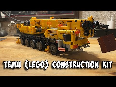 Temu Lego Construction Kit