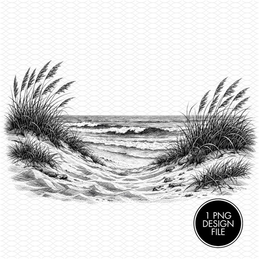 Beach Engraving PNG File, Laser Engraving Files, Laser Burning, Laser Ready, Laser Cut File, Laser Burn PNG, Lightburn, Glowforge - Etsy