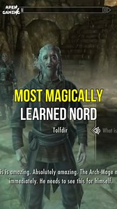 126K views · 1K reactions | Most magically learned Nord 樂 #skyrim | Apex Gaming | Facebook