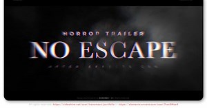 No Escape - Horror Trailer