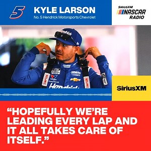 5.3K views · 99 reactions |  Kyle Larson Racing discusses how informed he wants to be during Sunday's race with only one point separating him and Christopher Bell entering Martinsville Speedway ⬇️ ️ “I hope he’s far behind me in my mirror but I don’t expect that.” More: https://sxm.app.link/NASCARInterviews | SiriusXM NASCAR Radio | Facebook