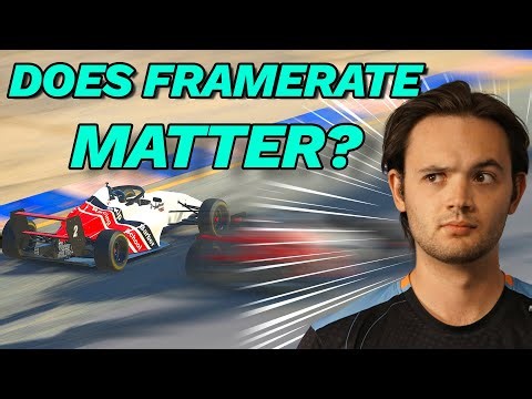 DOES FRAMERATE EVEN MATER IN SIM RACING? We tested it.