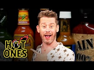 Macaulay Culkin Is Up For a Goof While Eating Spicy Wings | Hot Ones