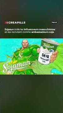 Sojasun trolle les influenceurs masculinistes en les recrutant comme ambassadeurs soja