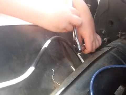 1954 Chevy heater removal