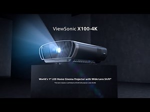 ViewSonic X100-4K | 4K UHD Home Cinema LED Projector