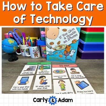 Pre-K How to Take Care of Technology Lesson If You Give a Mouse an iPhone