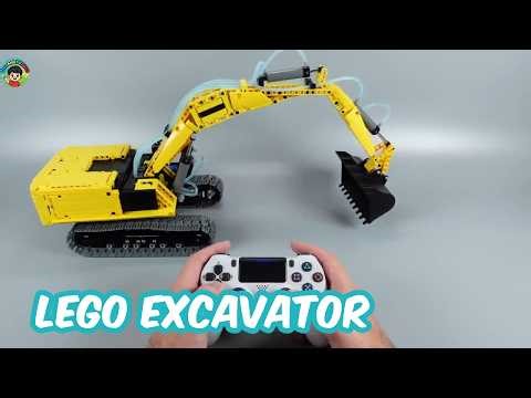 How to Build a Working LEGO Excavator | Step-by-Step MOC