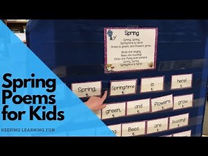 Spring poems for kids