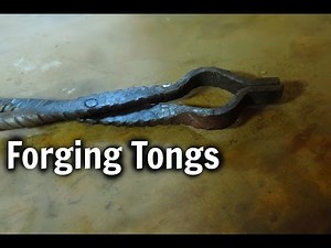 DIY| Forging Tongs from Rebar (BackyardBowyer)