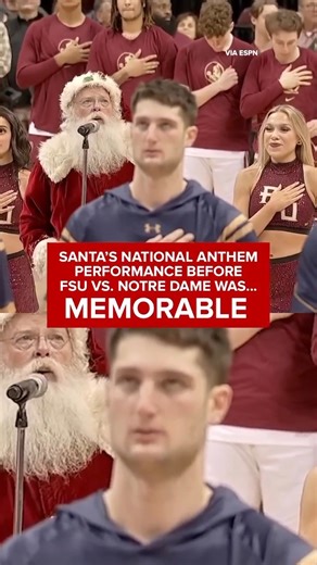 14K views · 138 reactions | The audience loved this memorable performance from Santa.  | CBS Sports | Facebook