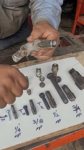 NPT Threads 🔩 #tainco