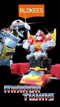BLOKEES Transformers Defender Series 4 Review! #transformers #blokees