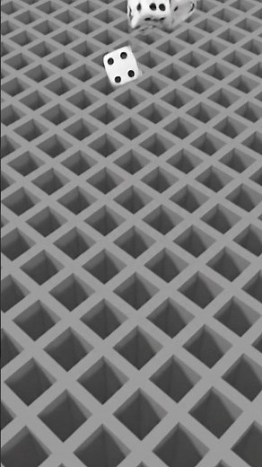 Brainrot Dice falling #roblox #satisfying
