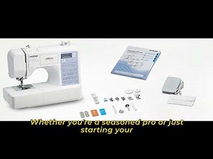 Brother Project Runway Sewing Machine 🧵✨ | Beginner’s Step-by-Step Guide! 🚀