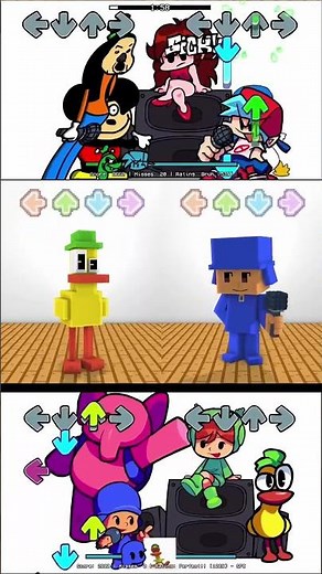 Epic FNF Battle: Pocoyo Taco & Groofy Take Center Stage! #FNF #FridayNightFunkin