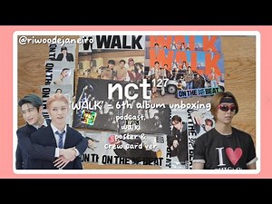 NCT 127 6th album "WALK" all versions unboxing