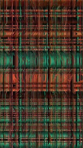 Glitch Grid Distortion in Motion