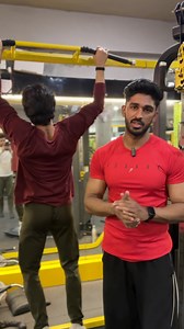 Most of the beginners ask me that they cannot perform pushups or pullups and its very normal these bodyweight exercises are not cup of tea they take time to be learned and gain strength to perform , putting whole body weight on your arms in the beginning and expecting to perform to easily is completely illogical and unprofessional, start with machine movement in chest , back, legs and slowly gain some strength and start trying pushups /pullups and bodyweight exercises , FOLLOW ✅for more fitness 