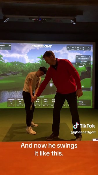 Young Golfer Achieves Success in First Lesson Milestone