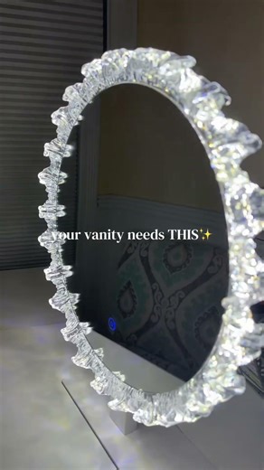 Iceberg vanity mirror aesthetic bedroom upgrade, cozy luxury room decor that makes your space look