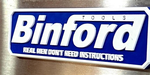 Binford Tools Magnetic Badge, "real Men Don’t Need Instructions" or "when You Need More Power", Home Improvement, 90's TV Show, Sign - Etsy