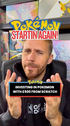 COLLECTING POKEMON FROM SCRATCH WITH £500 🔥 #pokemoncards #pokemon #pokemontcg #pokemongo