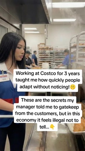 Working at Costco for three years opened my eyes, and I learned secrets that’ll make you never shop the same again 🤫 1. Hit the bakery and ask for a “case sale.” Most people don’t know you can buy the full box of cookies/croissants before they’re baked. It’s way cheaper because you’re not paying for the extra labor packaging. Best way to stock up for parties fast. 2. Ignore the front entrance displays. That’s the “full price spotlight” area. If you want real deals, walk deeper into the store fi