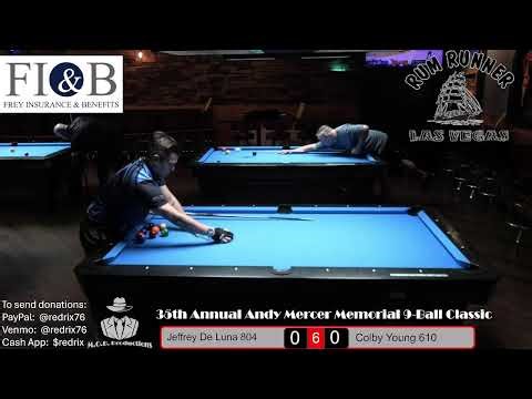 35th Annual Andy Mercer Memorial 9-Ball Classic at the Rum Runner, Las Vegas