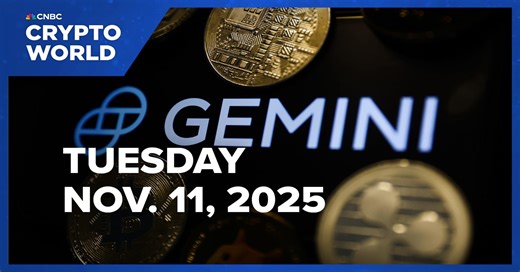Gemini shares sink after reporting wider-than-expected loss in Q3: CNBC Crypto World
